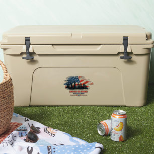 Vereint   8"x 8"- glänzend transparent aufkleber