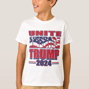 Vereint Amerika Trump 2024 T-Shirt