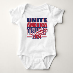 Vereint Amerika Trump Vance 2024 Baby Strampler