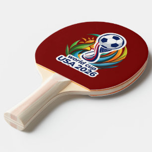 Vereint durch das Spiel: 2026 Fußball-Feier-Design Tischtennis Schläger