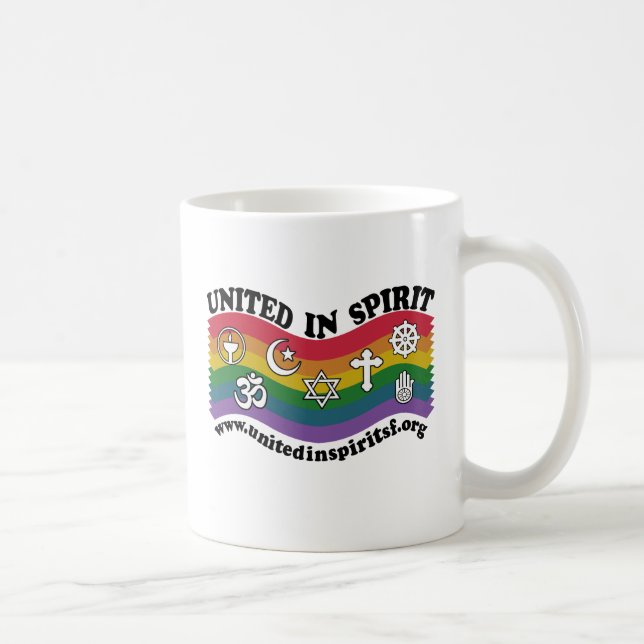 Vereint im Geiste Kaffeetasse (Rechts)