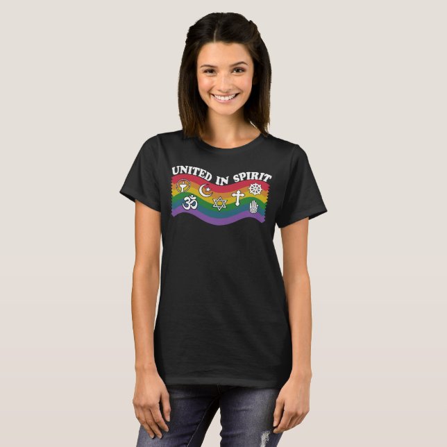 Vereint im Geiste  T-Shirt (Vorne ganz)