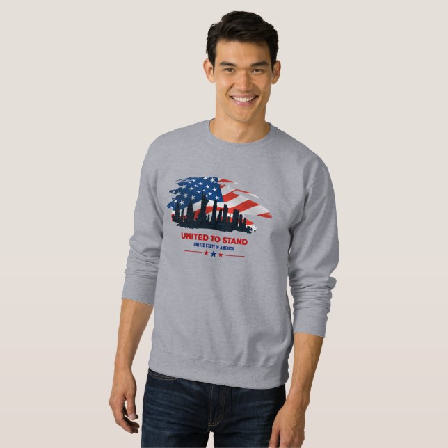 Vereint | Männerpullover Sweatshirt (Vorne ganz)