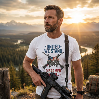 Vereint stehen wir, entwaffnet fallen wir Tri-Blend shirt