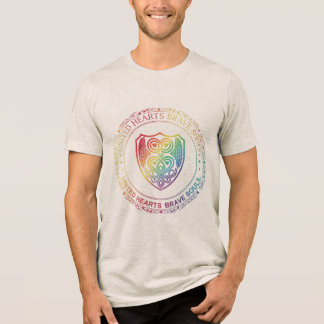 Vereinte Herzen Tapfere Seelen Tri-Blend Shirt