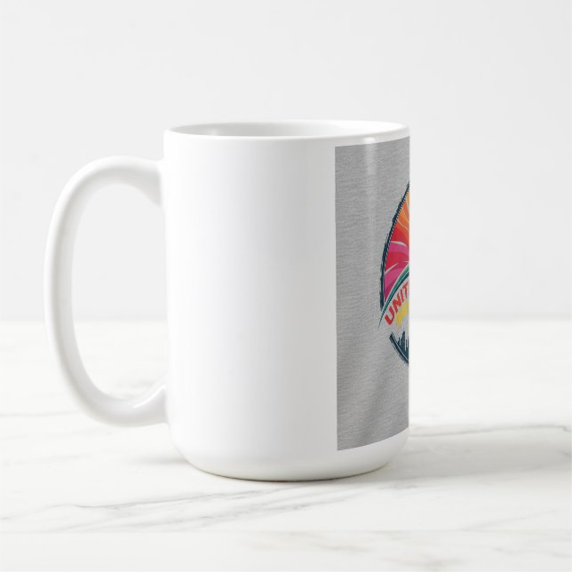 Vereinte Hoffnung Helles Morgen – Inspirierende Ei Kaffeetasse (Links)