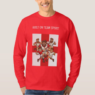 Vereinte Rugby-Mannschaftsgeist T-Shirt