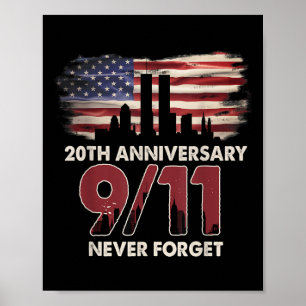 Vereinte Staaten 21. Geburtstag Patriot Tag schön Poster