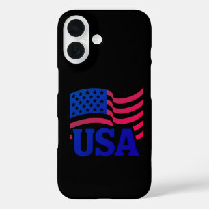 Vereinte Staaten iPhone 16 Hülle
