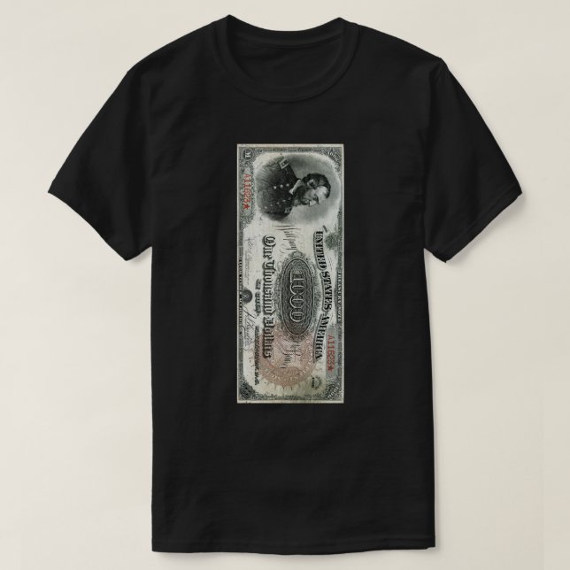 Vereinte Staaten Dollar Bill T-Shirt (Design vorne)