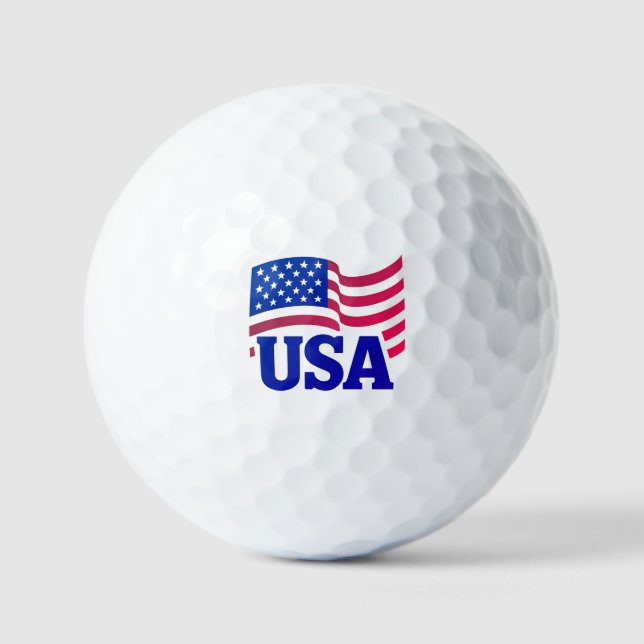 Vereinte Staaten Golfball (Vorderseite)