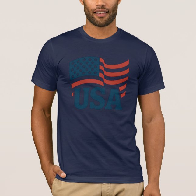 Vereinte Staaten T-Shirt (Vorderseite)