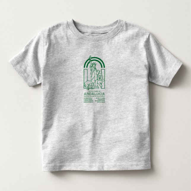 Vereinte Staaten von Andalusien Kleinkind T-shirt (Vorderseite)