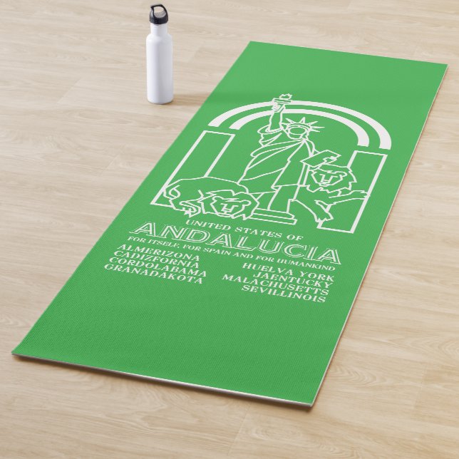 Vereinte Staaten von Andalusien Yogamatte (Beispiel)