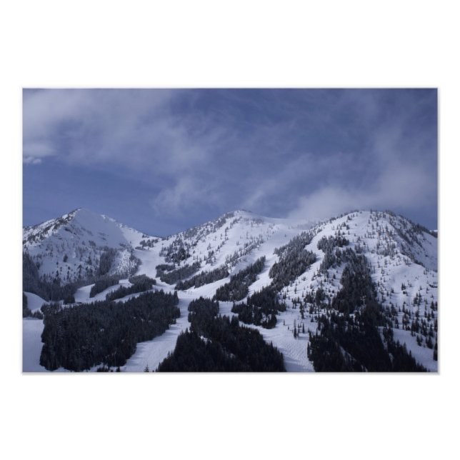 Vereinte Staaten, Washington, Skilifte Fotodruck (Vorne)