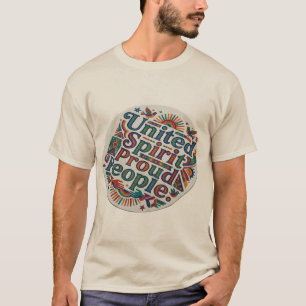 Vereinter Geist, Stolze Menschen T-Shirt