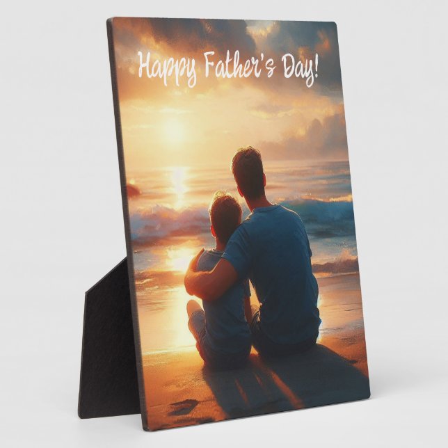 Vererbte Momente - Liebe eines Vaters bei Sonnenun Fotoplatte (Seite)