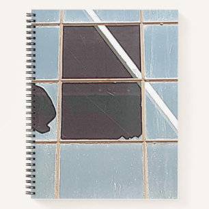 Verfall der städtischen Umwelt - Zerbrochenes indu Notizbuch