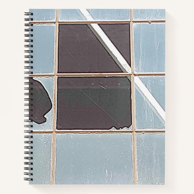 Verfall der städtischen Umwelt - Zerbrochenes indu Notizbuch (Vorderseite)