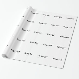 Verfasser 24/7 geschenkpapier