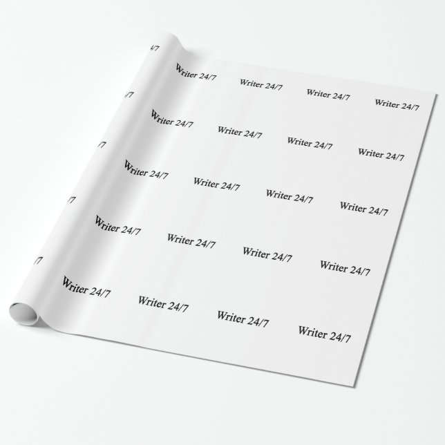 Verfasser 24/7 geschenkpapier (Ungerollt)