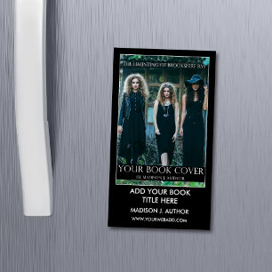 Verfasser-Autorn-Buch-Werbeaktion Magnetische Visitenkarte