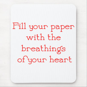 Verfasser-Mausunterlage Mousepad