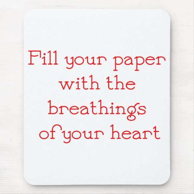 Verfasser-Mausunterlage Mousepad (Vorne)