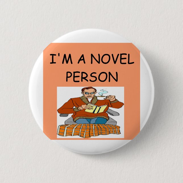 Verfasserleserwitz Button (Vorderseite)