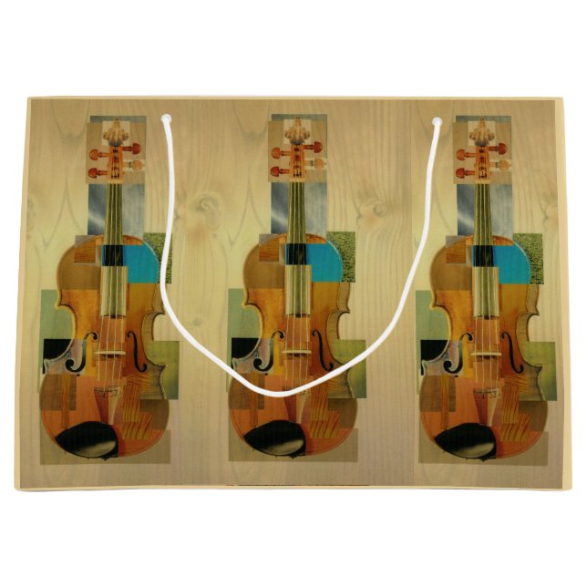 Verfaßtes Violinen-Trio Große Geschenktüte (Vorderseite)