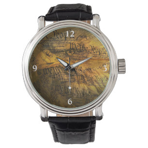 Verfassung American Bald Eagle Watch Armbanduhr