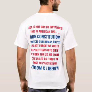 VERFASSUNG DER USA, FREIHEIT UND FREIHEIT 2020 QUO T-Shirt