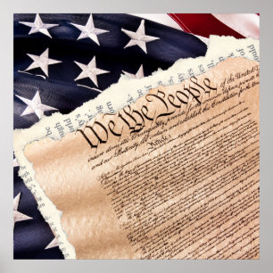 Verfassung-Poster Poster