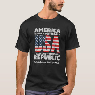 Verfassungsrepublik, die durch das Gesetz regiert  T-Shirt