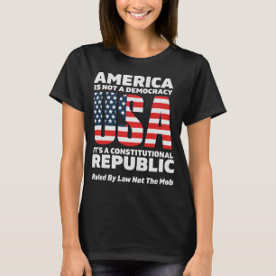 Verfassungsrepublik, die durch das Gesetz regiert T-Shirt