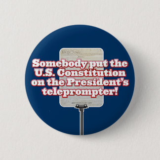 Verfassungsteleprompter-Knopf Button