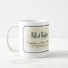 Verfassungsurkunde - dritte Änderung Kaffeetasse