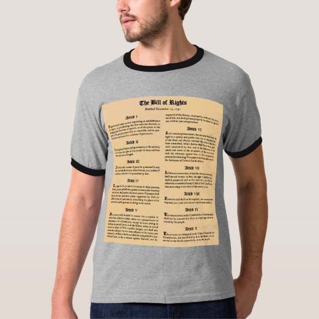 Verfassungsurkunde T-Shirt (Vorderseite)