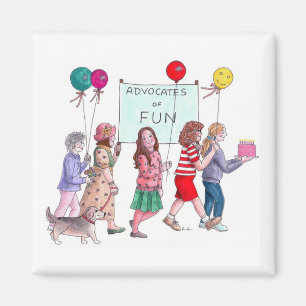 Verfechter des Vergnügens Magnet