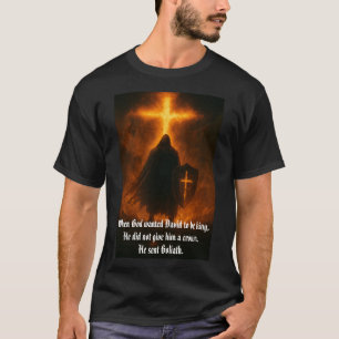 🔥 Verfeinert um zu herrschen – Glaube-geschmiedet T-Shirt