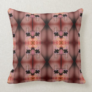 verfeinerte Blume Abstrakt zwei Kissen