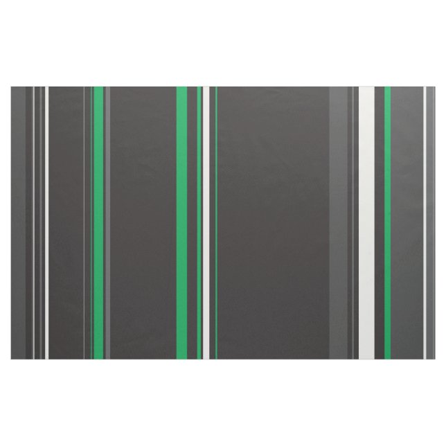 Verfeinerte grüne, moderne, klassische Linien Stoff (Yard (91,4 cm))