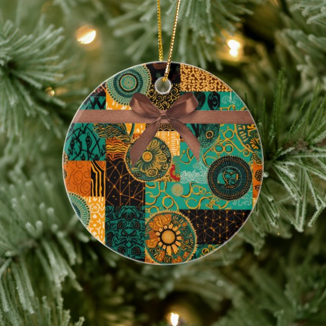 Verfeinerte Seele    Keramik Ornament (Baum)