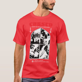 Verfluchte Horror Horror Slasher Metal Giallo Shir T-Shirt