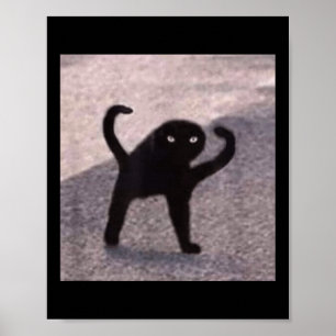 Verfluchte Katzenmeme verfluchten Katzenwut als gu Poster