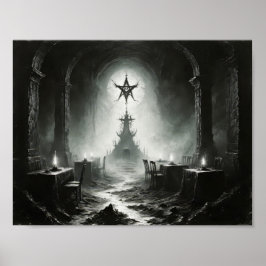 Verfluchte Kirche des Bösen Poster