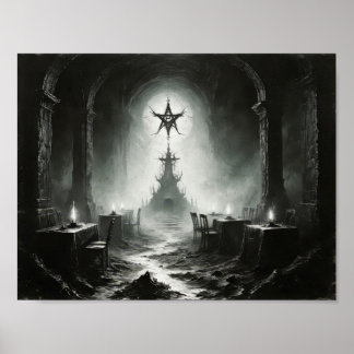 Verfluchte Kirche des Bösen Poster