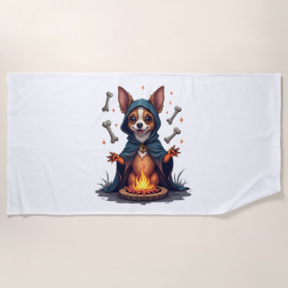 Verfluchter Chihuahua-Ritual-Hund Strandtuch
