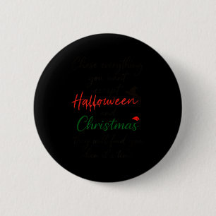 Verfolge alles, was du willst, außer Halloween und Button