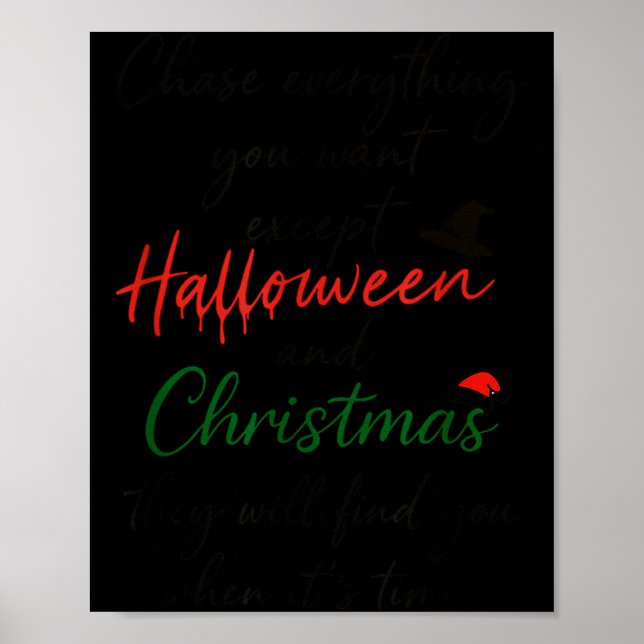 Verfolge alles, was du willst, außer Halloween und Poster (Vorne)